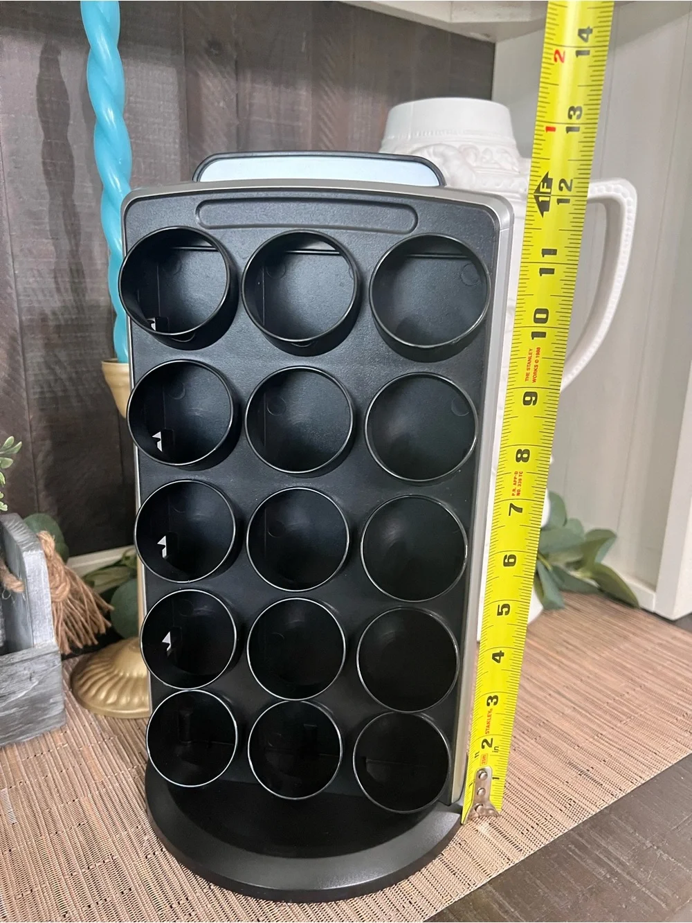 Keurig Black and Silver Rotating K-Cup Pod Holder